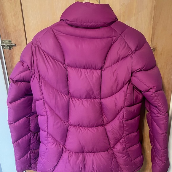 Pink down duvet synthetic mec - Picture 3 of 3